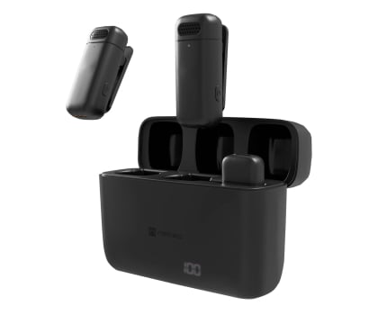 Mikrofon Natec Hopper mikrofon bezprzewodowy krawatowy USB-C 2szt.